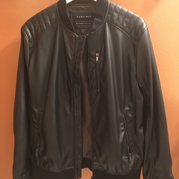 Zara Other - Men’s Faux Leather Jacket